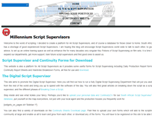 Tablet Screenshot of millenniumscriptsupervisors.com